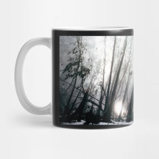 A foggy morning on Mount Buffalo Mug